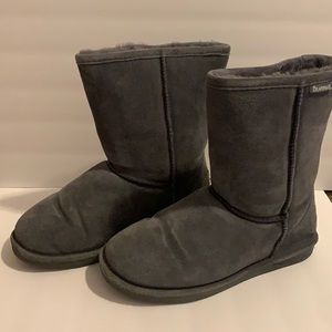 Gray Lined Boots